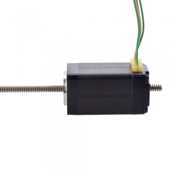 NEMA 8 Non-Captive Acme Linear Actuator Bipolar 0.5A 1.8 Deg 0.02Nm38.2mm Stack Lead Revolution 1mm(0.03937