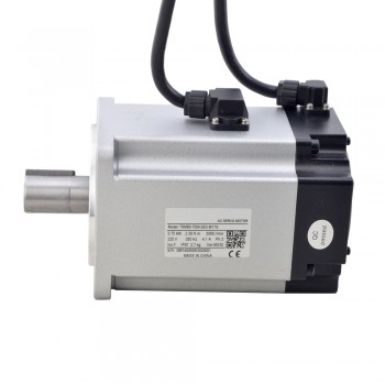 T6 Series 750W Digital AC Servo Motor & Driver Kit 3000rpm 2.39Nm with Brake 17-Bit Encoder IP65