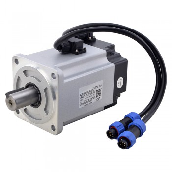 T6 Series 750W Digital AC Servo Motor & Driver Kit 3000rpm 2.39Nm with Brake 17-Bit Encoder IP65