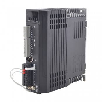 T6 Series 750W Digital AC Servo Motor & Driver Kit 3000rpm 2.39Nm with Brake 17-Bit Encoder IP65