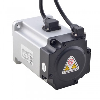 T6 Series 750W Digital AC Servo Motor & Driver Kit 3000rpm 2.39Nm with Brake 17-Bit Encoder IP65
