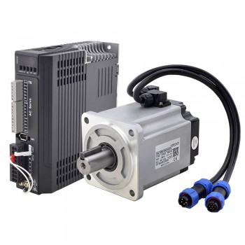 T6 Series 1000W Digital AC Servo Motor & Driver Kit 3000rpm 3.19Nm 17-Bit Encoder IP65