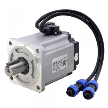 T6 Series 1000W Digital AC Servo Motor & Driver Kit 3000rpm 3.19Nm 17-Bit Encoder IP65