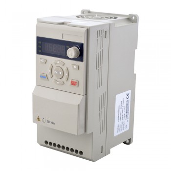 H100 Series VFD Variable Frequency Drive 3HP 2.2KW 12.5A Single/Three Phase 220V VFD Inverter Frequency Converter