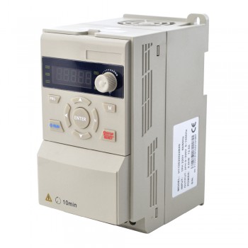 H110 Series VFD Variable Frequency Drive 3HP 2.2KW 12.5A Single/Three Phase 220V CNC Spindle Motor 