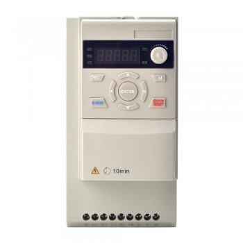 H110 Series VFD Variable Frequency Drive 5HP 3.7KW 15.2A Single/Three Phase 220V for CNC Spindle Motor Speed Control