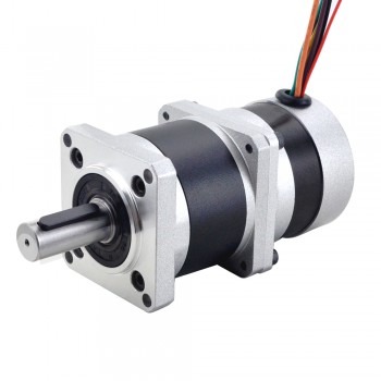 Geared Brushless DC Motor 24V 84W 350RPM 10:1 3 Phase BLDC Gear Motor with Gearbox