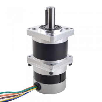 Geared Brushless DC Motor 24V 84W 350RPM 10:1 3 Phase BLDC Gear Motor with Gearbox