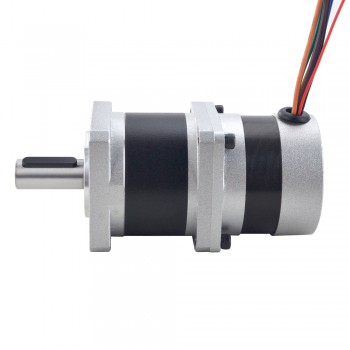 Geared Brushless DC Motor 24V 84W 350RPM 10:1 BLDC Gear Motor with High Precision Gearbox