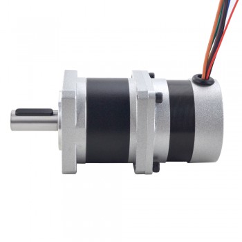 Geared Brushless DC Motor 24V 84W 350RPM 10:1 3 Phase BLDC Gear Motor with Gearbox