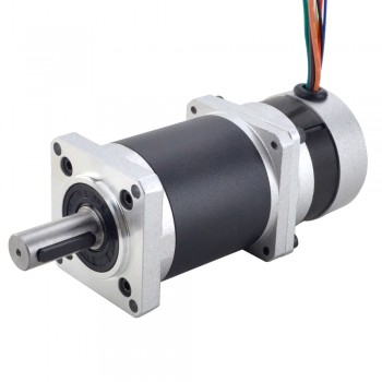 Brushless DC Gear Motor 24V 84W 35RPM 100:1 High Precision Gearbox