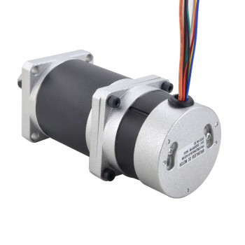 Brushless DC Gear Motor 24V 84W 35RPM 3 Phase with 100:1 Gearbox