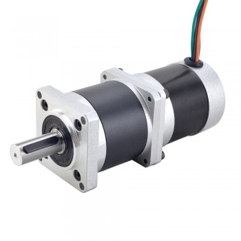 24V 172W 70RPM Brushless Geared DC Motor 50:1 with High Precision Gearbox