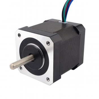 Dual Shaft Nema 17 Stepper Motor Bipolar 59Ncm 4 Wires(83.78oz.in) 2A 2.8v 42x42x48mm