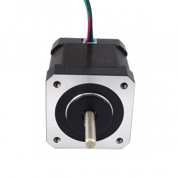 Dual Shaft Nema 17 Stepper Motor Bipolar 59Ncm 4 Wires(83.78oz.in) 2A 2.8v 42x42x48mm