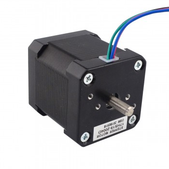 Dual Shaft Nema 17 Stepper Motor Bipolar 59Ncm 4 Wires(83.78oz.in) 2A 2.8v 42x42x48mm