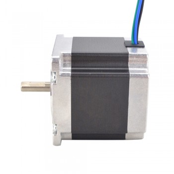 E Series Nema 23 Stepper Motor Bipolar 2 Phase 1.8 Degree 4 Wires 1.26 Nm(178.04oz.in) 2.8A