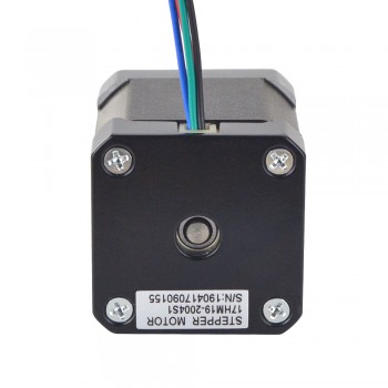 Full D-cut Shaft Nema 17 Stepper Motor Bipolar 0.9 Deg 46Ncm (65.1oz.in) 2A 2.9V 42x42x48mm 4 Wires