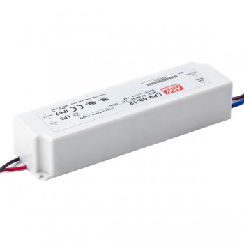LPV-60-12 MEAN WELL 60W 5A 12V CNC Switching Power Supply Single Output Switching Power Supply