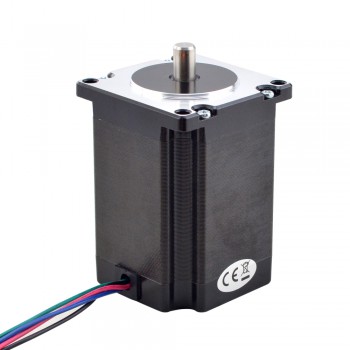 Nema 23 Bipolar Stepper Motor Short Shaft 4 Wires 1.89Nm (16.73oz.in) 2.9A 57x57x76.5mm