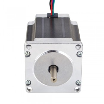 E Series Nema 23 Stepper Motor D-Cut Shaft Bipolar 1.8 Degree 1.9Nm (269oz.in) 2.8A 3.2V 57x57x76mm 4 Wires