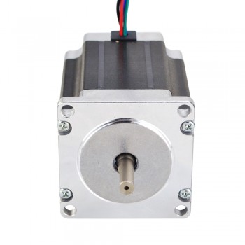 E Series Nema 23 Stepper Motor D-Cut Shaft  Bipolar 1.8 Degree 1.9Nm (269oz.in) 2.8A 3.2V 57x57x76mm 4 Wires