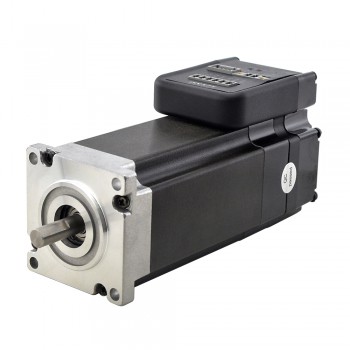 Short Shaft NEMA 23 Integrated Easy Servo Motor 180w 3000rpm 0.6Nm(84.98oz.in) 20-50VDC 57 x 57 mm