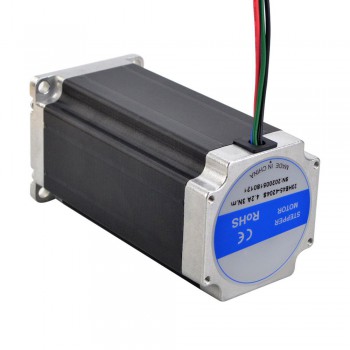 E Series Nema 23 Stepper Motor Bipolar 4 Wires 1.8 Degree 3.0 Nm(425oz.in) 4.2A 57x57x113mm