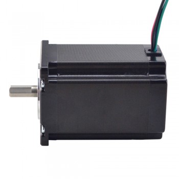 Nema 23 Stepper Motor 2 Phase 2.4Nm(339.79oz.in) 4A 57x57x82mm 4 Wires 15mm D-cut Shaft