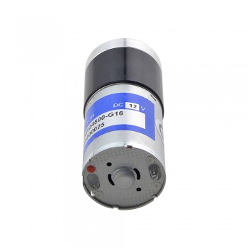 12V Mini Brushed DC Geared Motor 0.38Kg.cm 281RPM with 16:1 Planetary Gearbox Micro DC Gear Motor