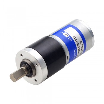 12V Brushed DC Gear Motor 0.46Kg.cm 237RPM with 19:1 Planetary Gearbox Micro Speed Reduction Geared Motor