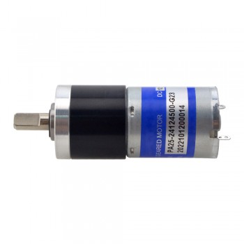 12V Small Brushed DC Geared Motor 0.54Kg.cm 199RPM with 23:1 Planetary Gearbox Micro DC Gear Motor