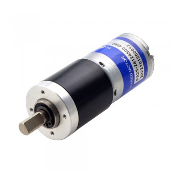 12V Brushed Gear DC Motor 1.9Kg.cm/50RPM with 90.25:1 Planetary Gearbox