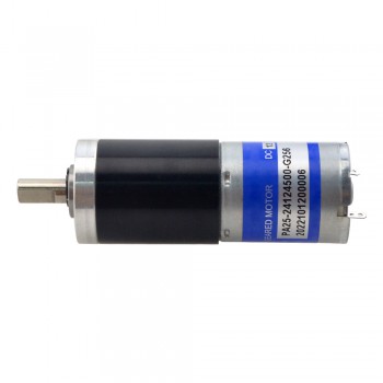 12V Brushed DC Gear Motor 4.6Kg.cm 17RPM with 256:1 Planetary Gearbox Micro Speed Reduction Geared Motor