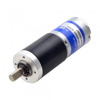 12V Brushed DC Geared Motor 5.5Kg.cm/15RPM with 304:1 Planetary Gearbox