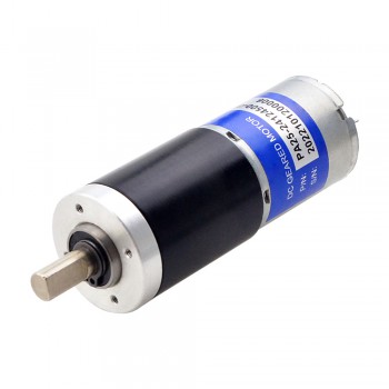 12V Brushed Gear DC Motor 6.5Kg.cm/12RPM with 361:1 Planetary Gearbox