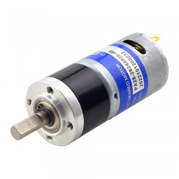 24V Mini Brushed DC Gear Motor 0.24Kg.cm 888RPM with 5.18:1 Planetary Gearbox Micro DC Gear Motor