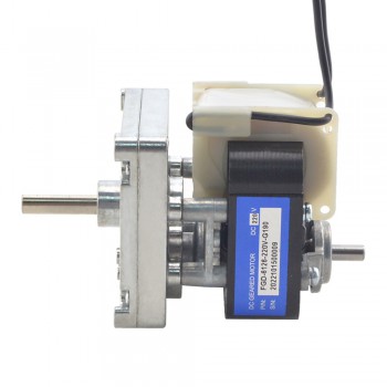 220V Brushed AC Gear Motor 20Kg.cm 4RPM with 190:1 Electric AC Gearmotor with Rectangular Spur Gearbox