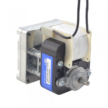 220V Brushed AC Gear Motor 20Kg.cm 4RPM with 190:1 Electric AC Gearmotor with Rectangular Spur Gearbox