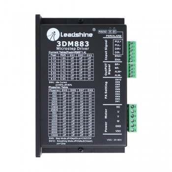 Leadshine Digital Stepper Driver 3-Phase 0.5-8.3A 20-74VDC for Nema 23, 24, 34 Stepper Motor