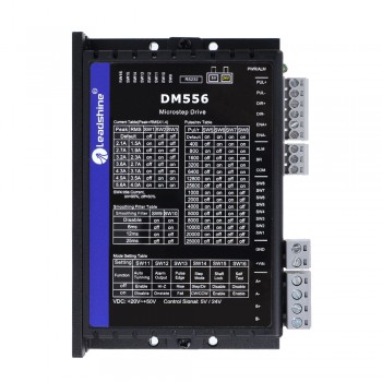 Leadshine DM556 Digital Stepper Driver 0.5-5.6A 20-50VDC for Nema 17, Nema 23, Nema 24 Stepper Motor
