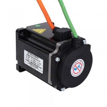 1000W AC Servo Motor Kit 3000rpm 3.18Nm 17-Bit Encoder IP65 E6 Series