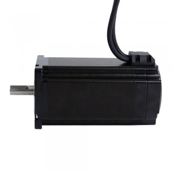 S Series Nema 34 Closed Loop Stepper Motor 1.8 Deg 12.0 Nm(1699.34oz.in) 6.0A 2 Phase with Encoder 1000PPR(4000CPR)