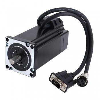 S Series Nema 24 Closed Loop Stepper Motor 1.8 Deg 4.0 Nm/566.45oz.in 5.0A 2 Phase with Optical Incremental Encoder