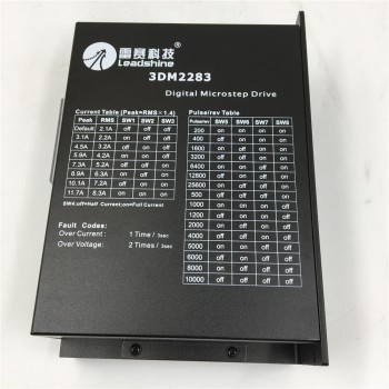 Leadshine 3DM2283 Digital Stepper Driver 2.1-11.7A 176-253VAC for 3-Phase Nema 34, 42, 52 Stepper Motor