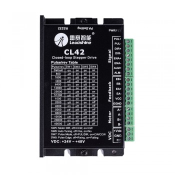 Leadshine CL42 Closed Loop Stepper Driver 0~2.5A 24~48VDC for Nema 17 Stepper Motor