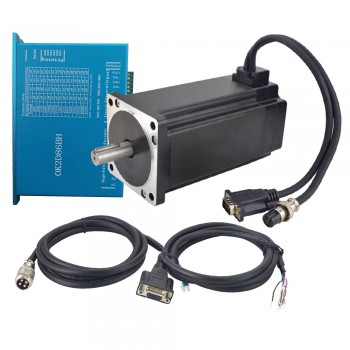 1 Axis Closed Loop Stepper Motor CNC Kit YE Series 12.0 Nm 6A Nema 34 Closed Loop Motor & Driver