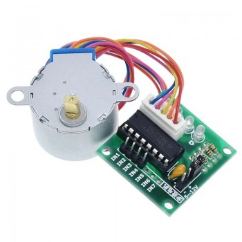 5V 12V 4-Phase 28BYJ-48 DC Gear Stepper Motor+ULN2003 Driver Board ULN2003 PIC MCU DIY