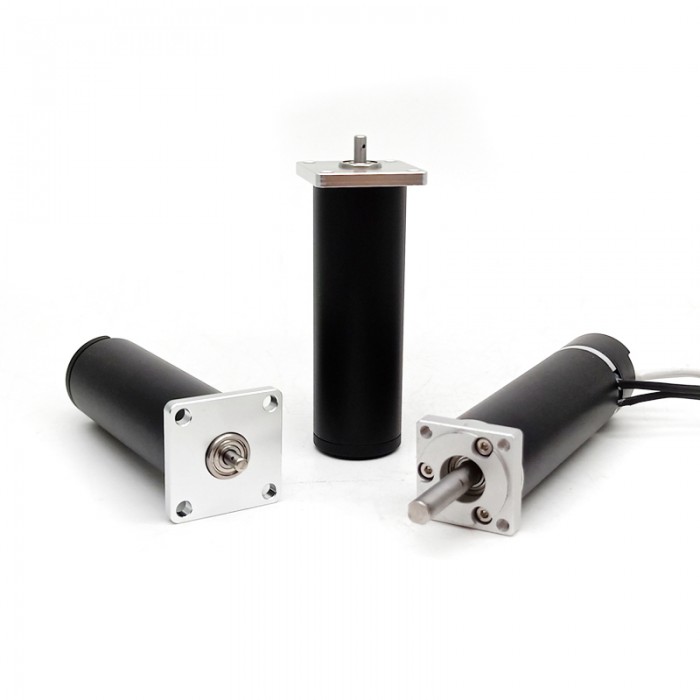 2Pcs 12V 24V DC Coreless Brushless Motor PMDC Brushless Motor 800g.cm 22*66 mm