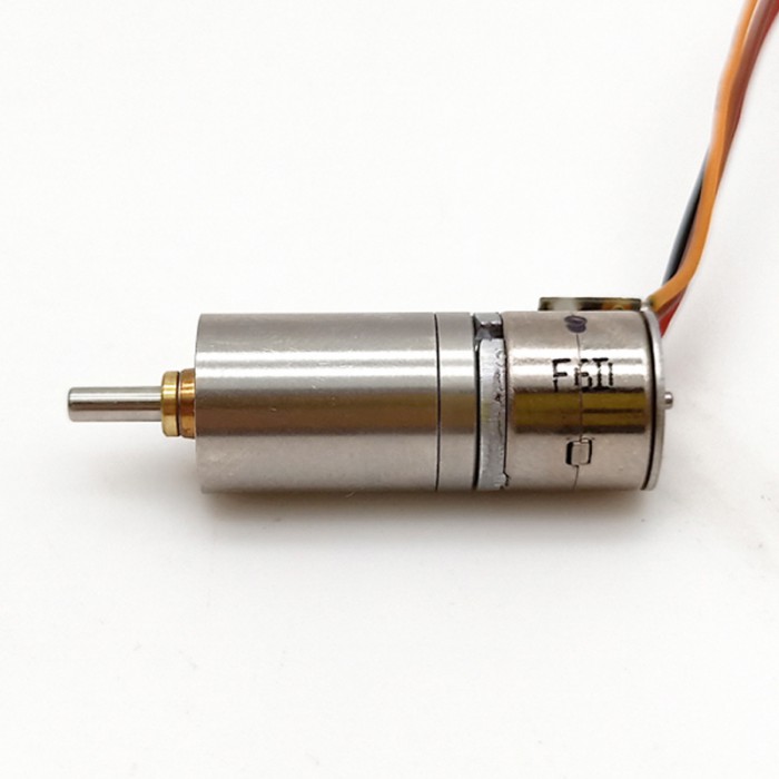 2Pcs 3.3V Mini Stepper Gear Motor with Planetary Gearbox Gear Reduction 2 Phase DC Gear Motor